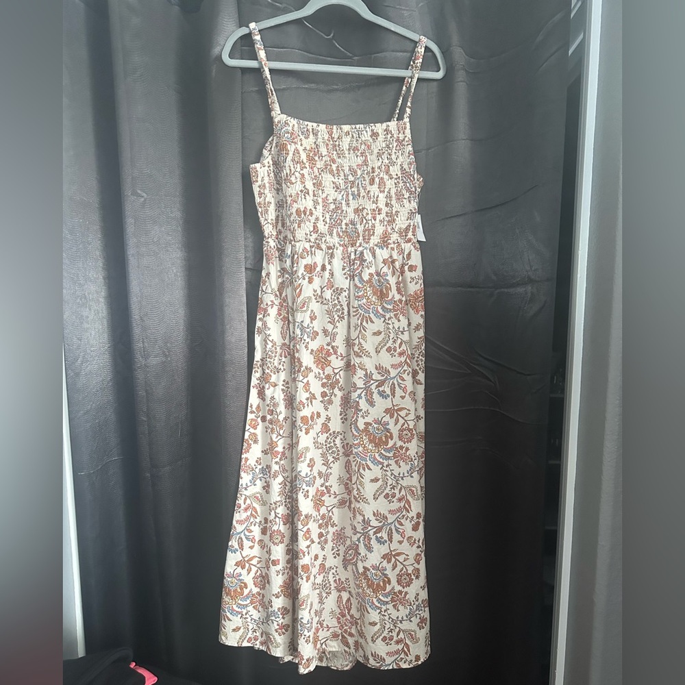 Floral Print Maxi Dress